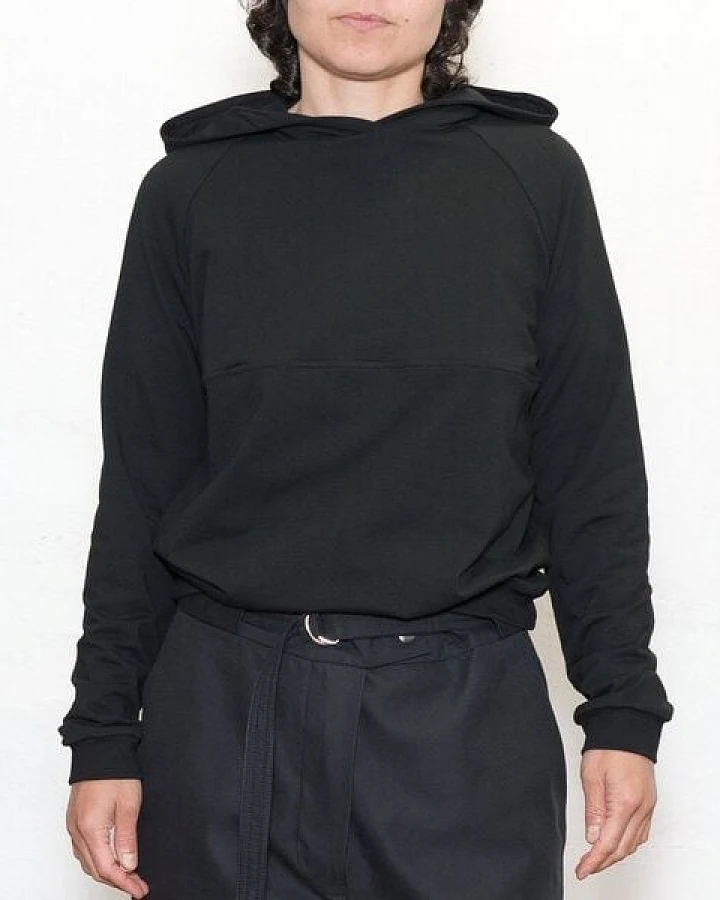 KOLO Berlin Hoodie Jas aus Bio-Baumwolle - schwarz - unisex