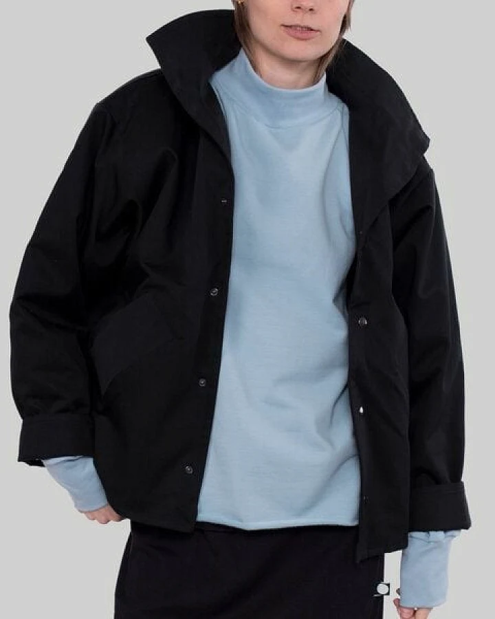 KOLO Berlin Blouson Del aus Bio-Baumwolle & Tencel (by Lenzing) - schwarz - unisex