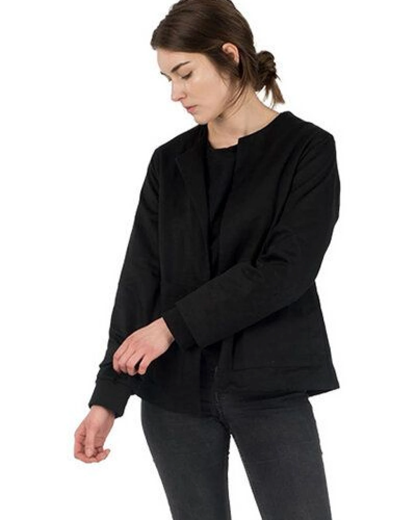 KOLO Berlin Blazer Din aus Bio-Baumwolle & Tencel (by Lenzing) - schwarz - unisex – Ansicht 3