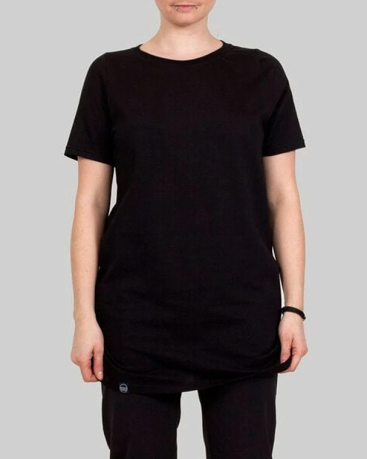 KOLO Berlin Longshirt Num aus Bio-Baumwolle - schwarz - unisex