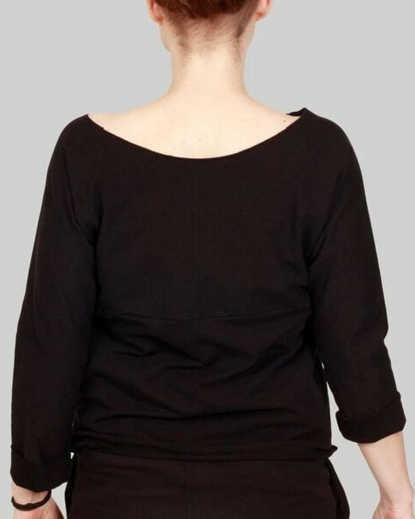 KOLO Berlin Longsleeve Run aus Bio-Baumwolle - schwarz - unisex – Ansicht 3