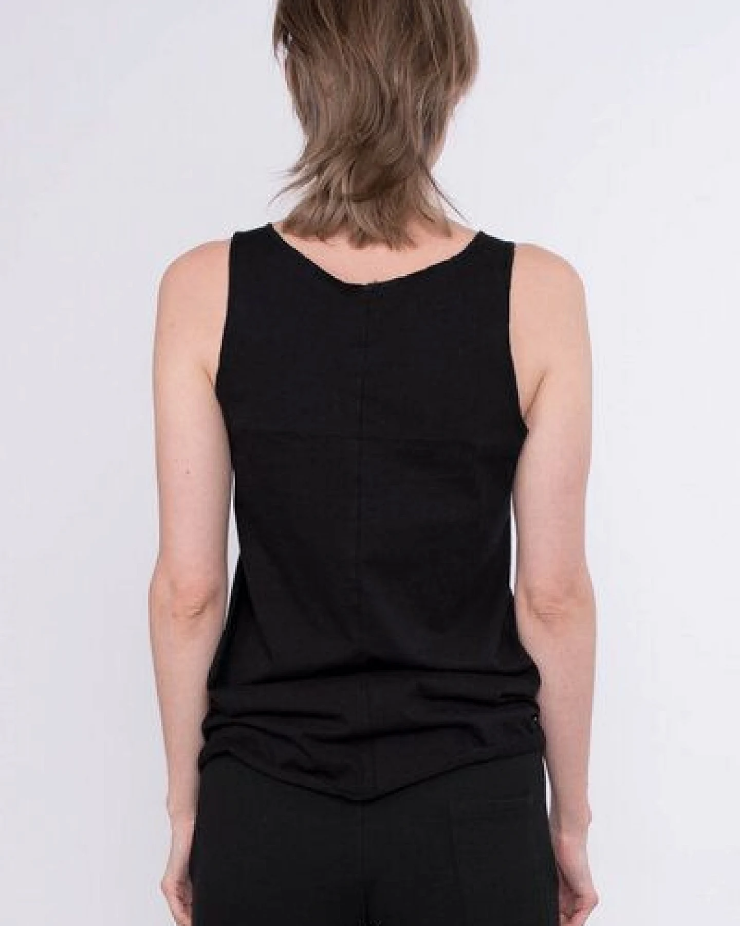 KOLO Berlin Tank Top Croix aus Bio-Baumwolle - schwarz - unisex – Ansicht 3