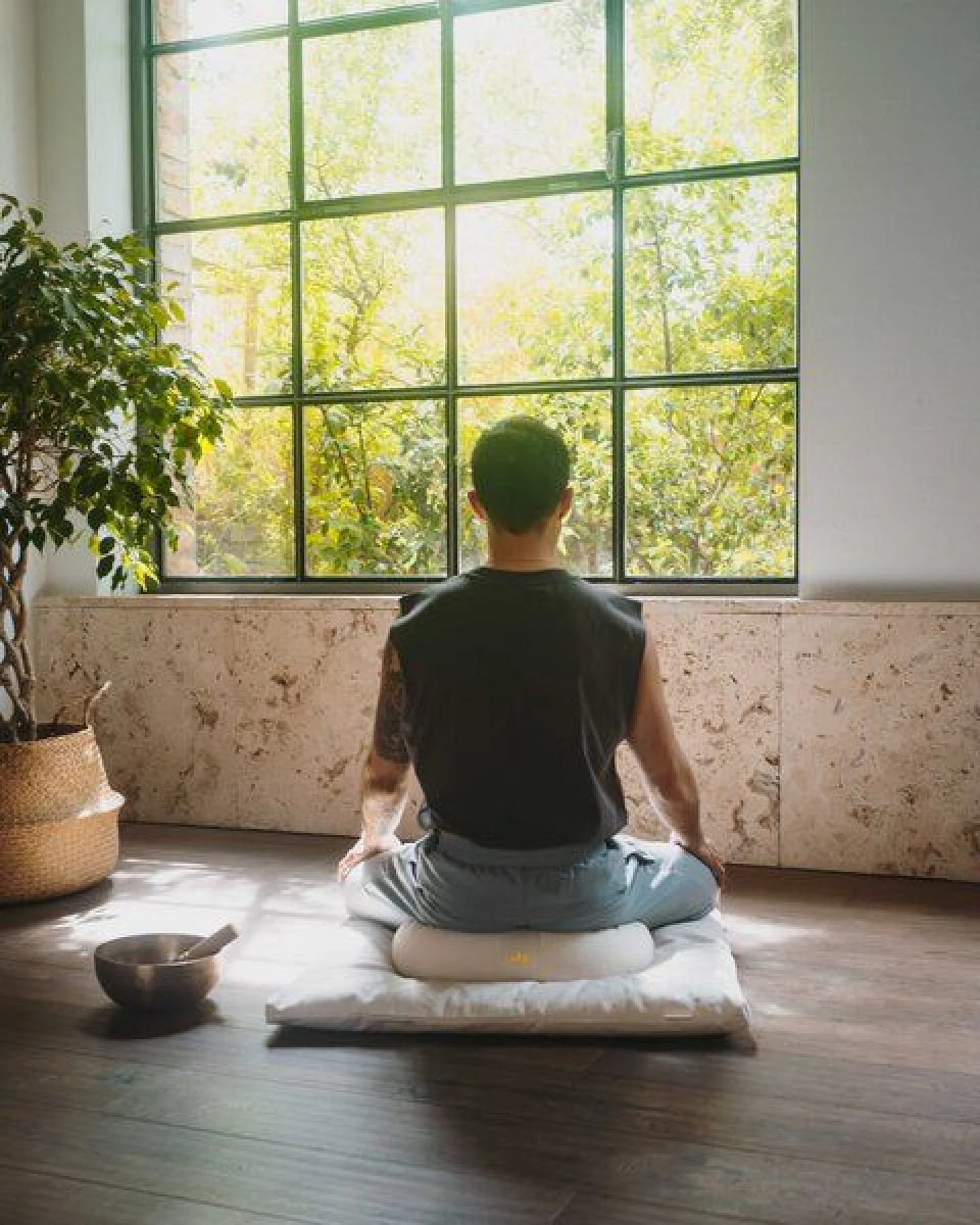 Lotuscrafts Yogakissen Halbmond Shanti - Halbmondkissen - GOTS Zertifiziert – Ansicht 3