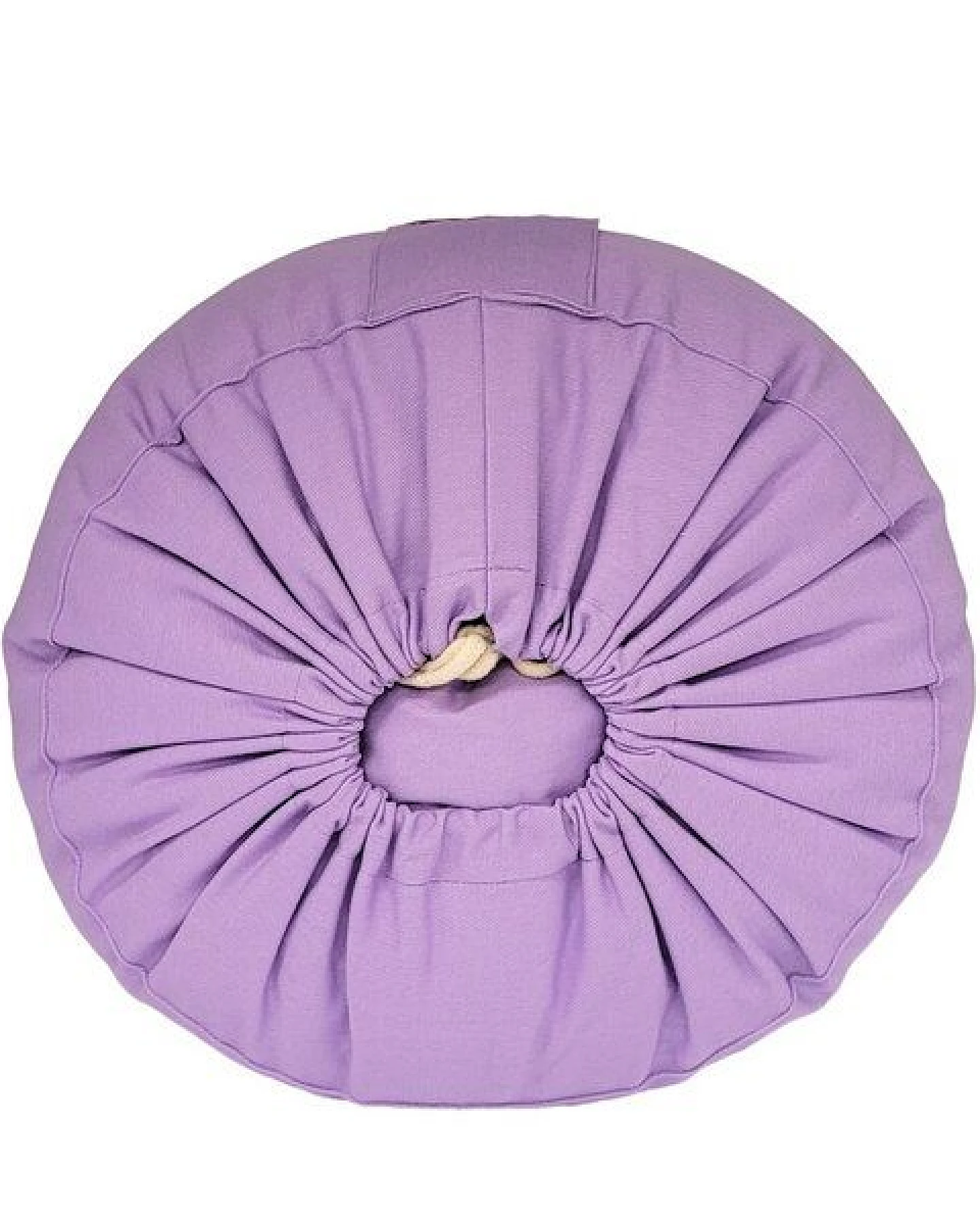 BAGHI rundes Meditationskissen basic 15cm hoch - GOTS zertifiziert – Ansicht 2