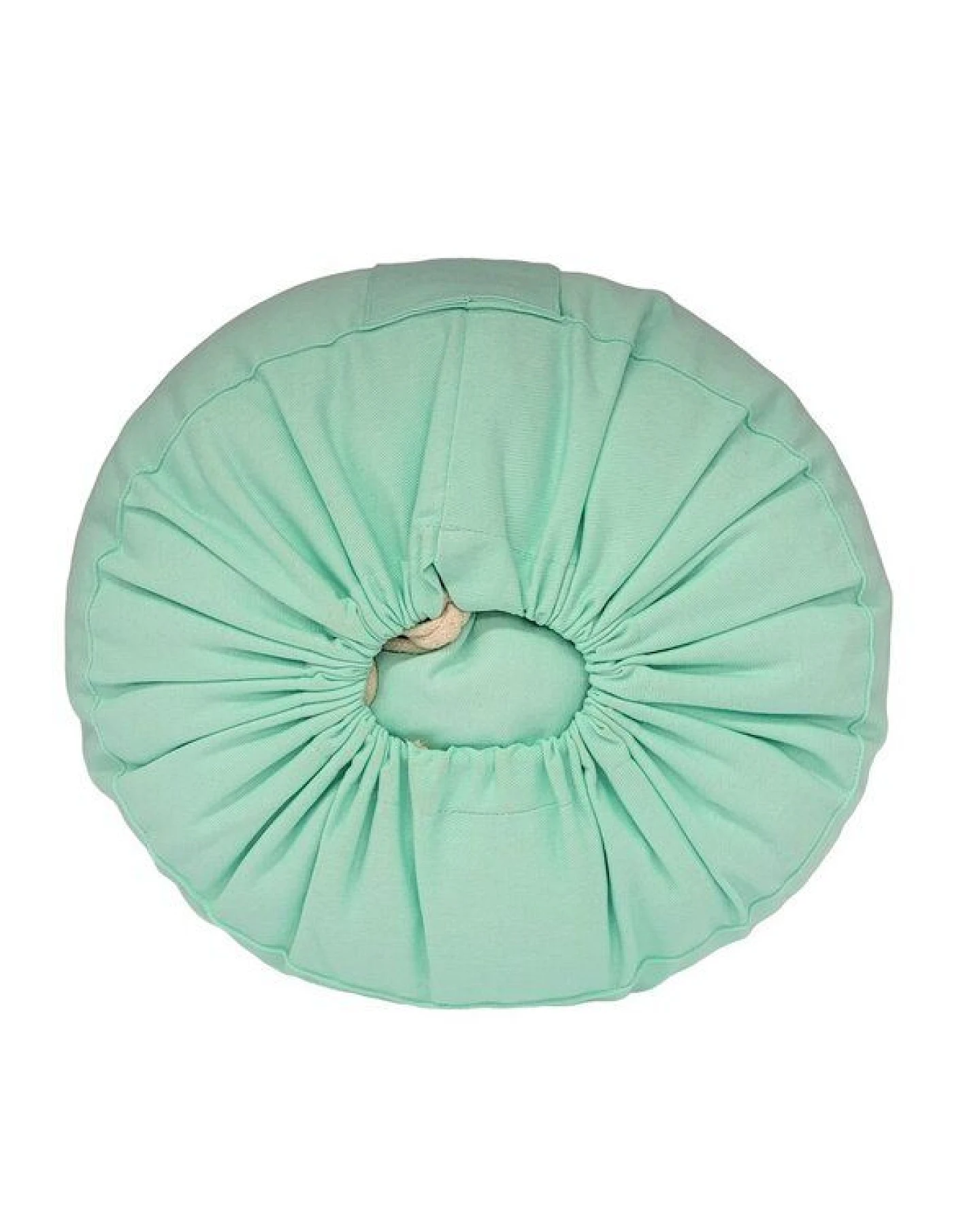 BAGHI rundes Meditationskissen basic 15cm hoch - GOTS zertifiziert – Ansicht 2