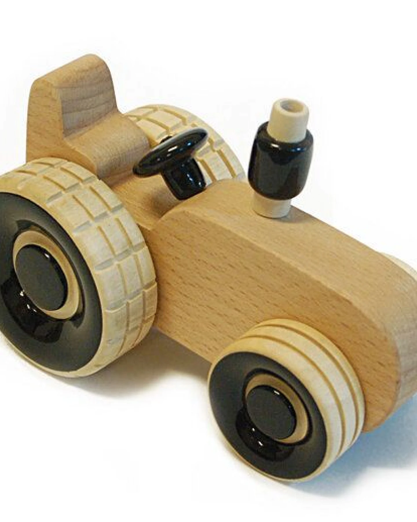Maya Organic Holztraktor – Ansicht 2