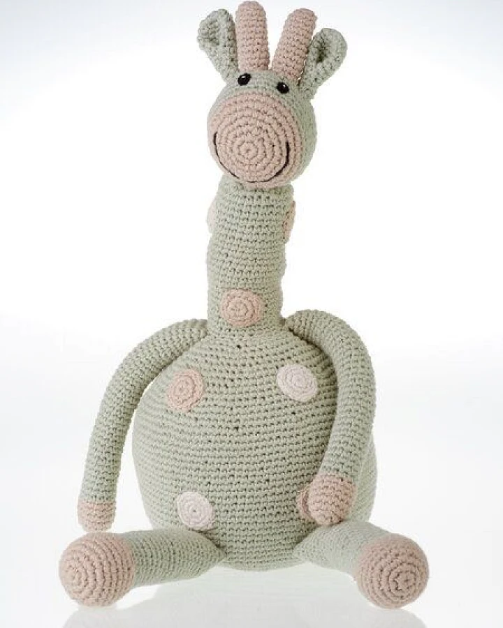 Pebble Giraffe aus organischer Baumwolle