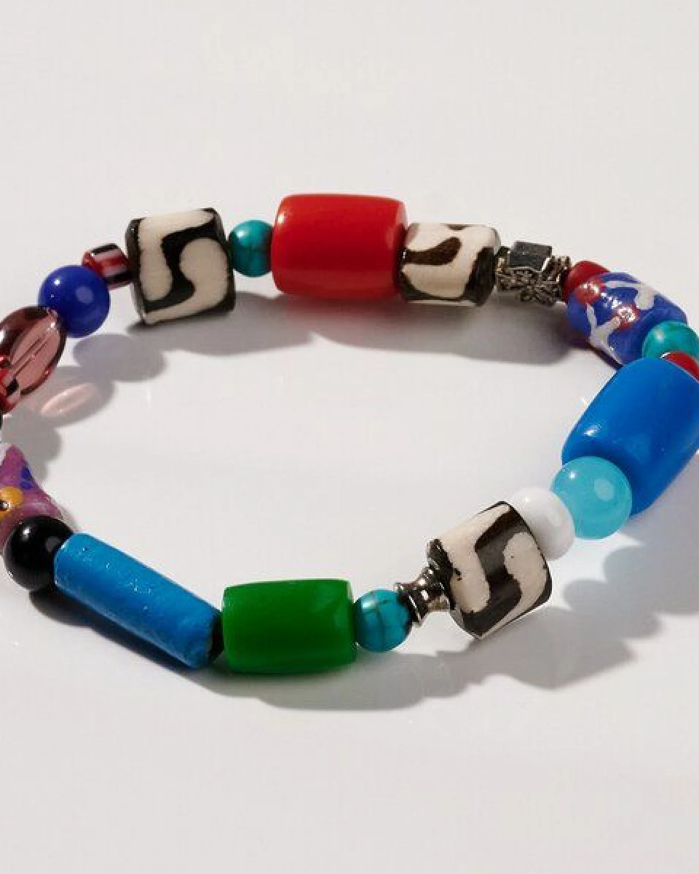 PEARLS OF AFRICA Armband aus afrikanischen Perlen „MAIDUGURI“ – Ansicht 2