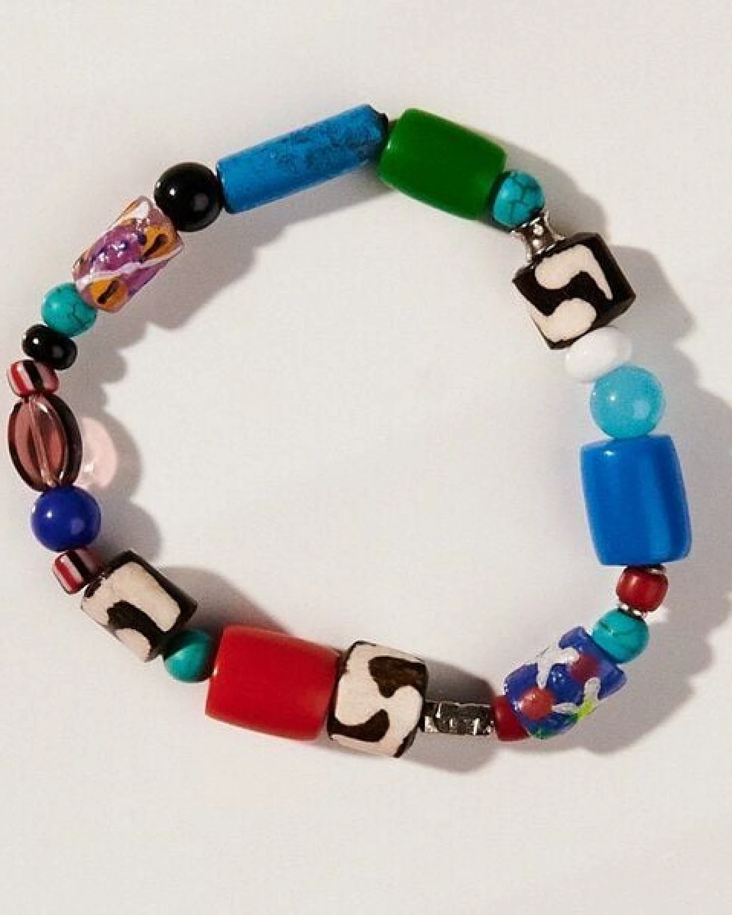 PEARLS OF AFRICA Armband aus afrikanischen Perlen „MAIDUGURI“ – Ansicht 3