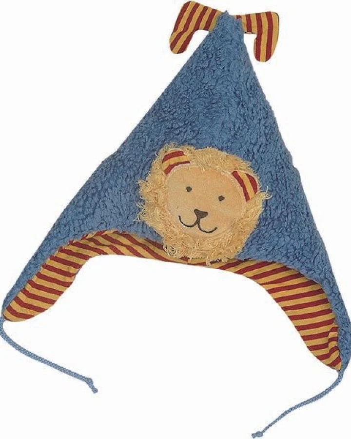 Pat und Patty Kindermütze "Löwe" ,100 % Baumwolle , Plüsch