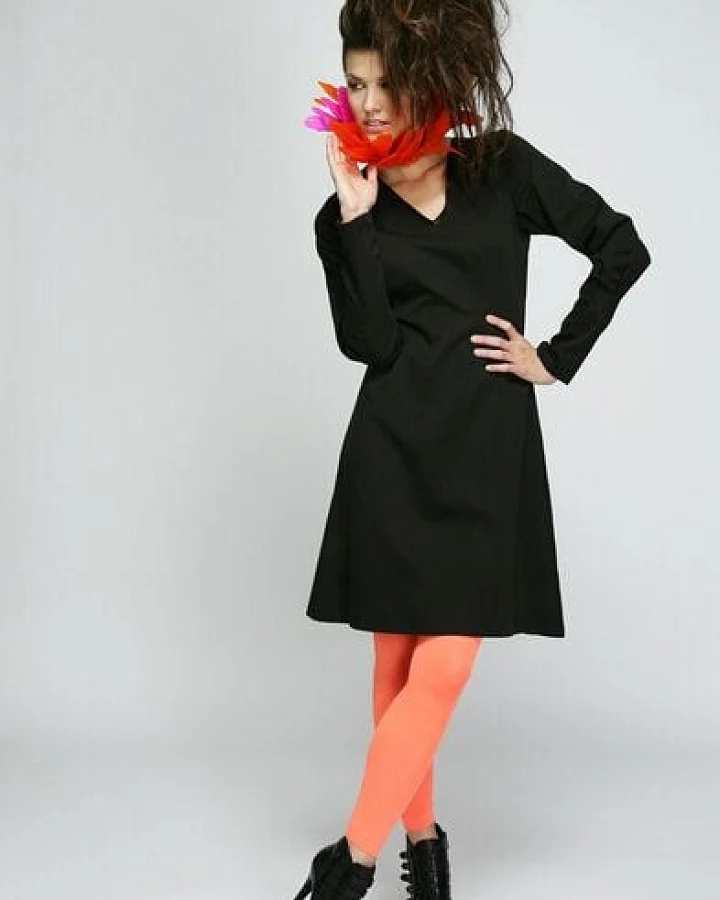 Göttin des Glücks Satin-Kleid Kassiopeia