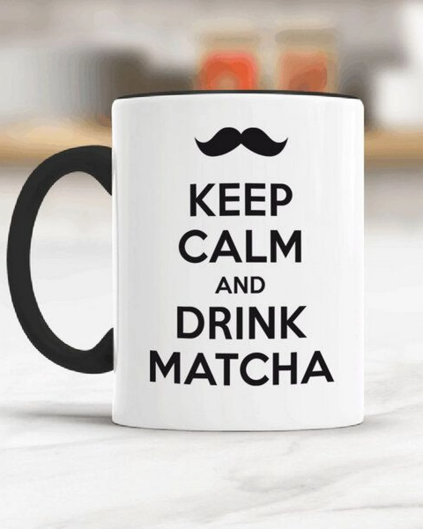 GARY MASH Tasse Keep calm and drink Matcha – Ansicht 3
