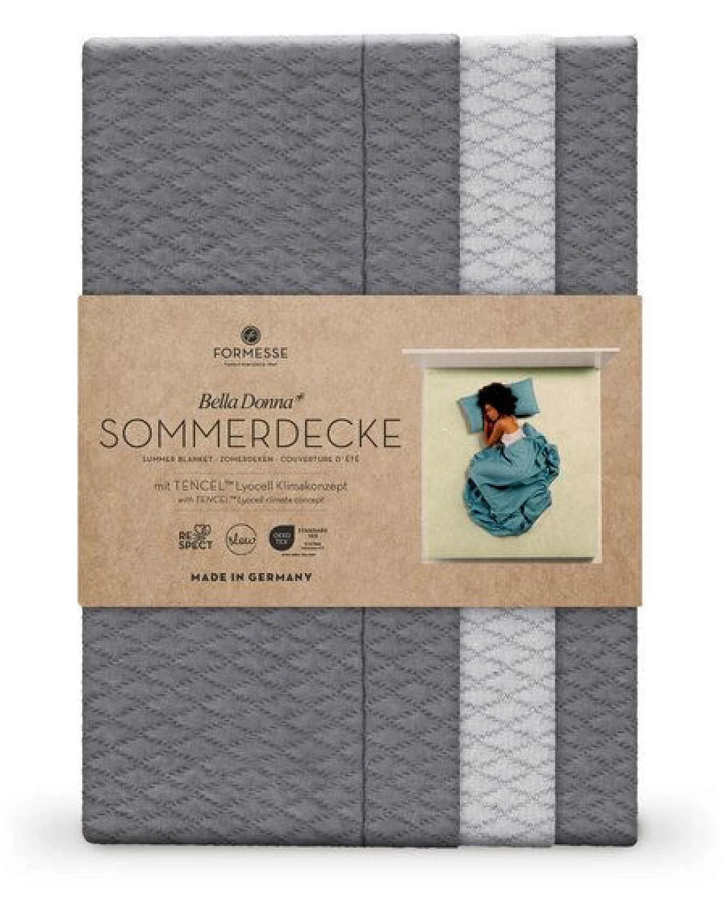 formesse Bella Donna Sommerdecke, kühlt in heißen Sommernächten tolle Farben und 2 Größen – Ansicht 3
