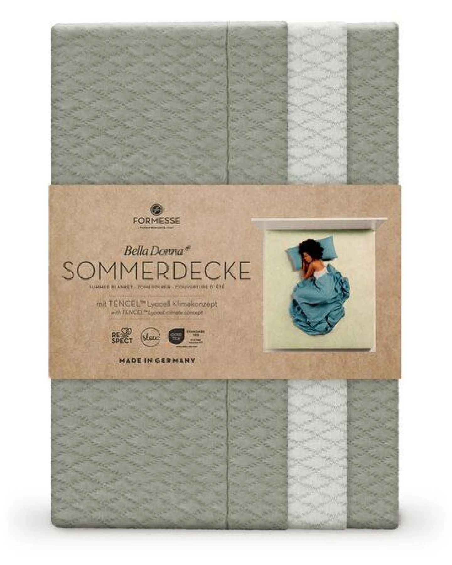 formesse Bella Donna Sommerdecke, kühlt in heißen Sommernächten tolle Farben und 2 Größen – Ansicht 3