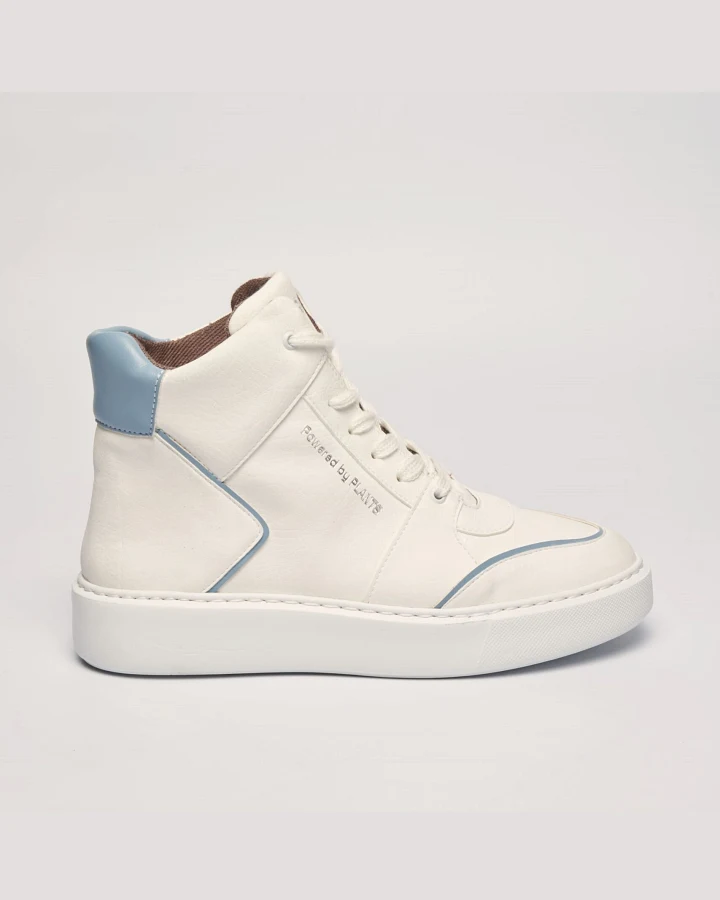 AGAZI Damen vegan Sneaker Emi Weiß&Blau