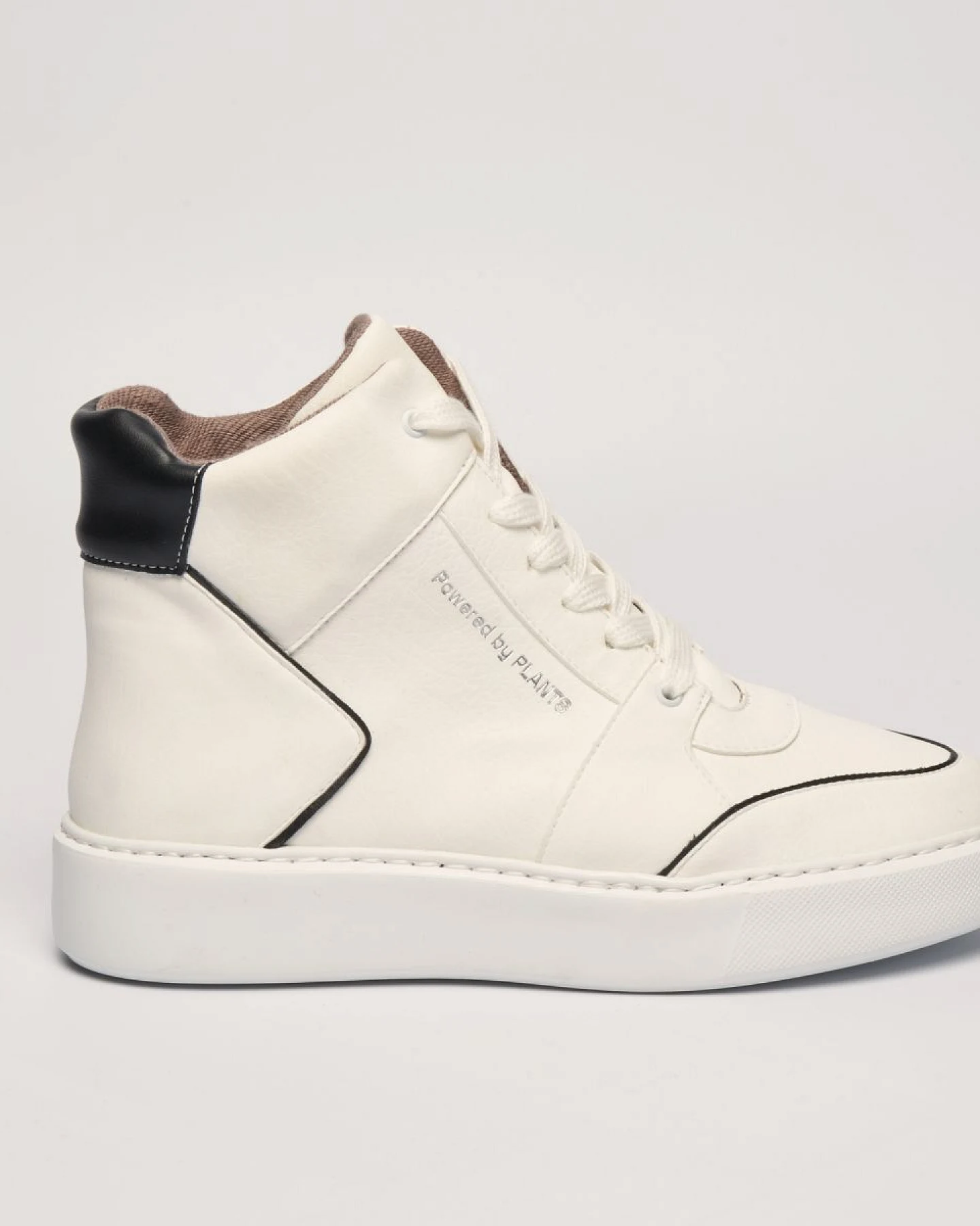 AGAZI Damen vegan Sneaker Emi Schwarz&Weiß – Ansicht 2
