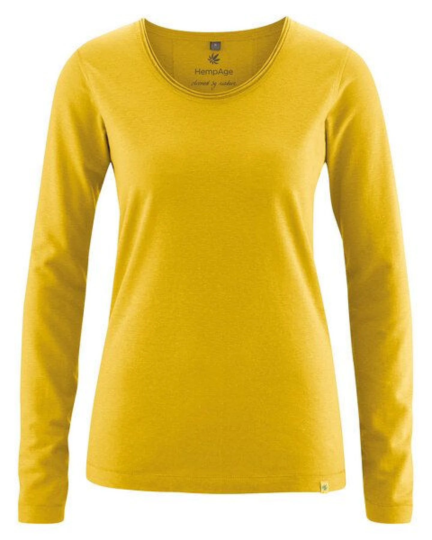 HempAge Damen Langarm-Shirt Lene Hanf/Bio-Baumwolle – Ansicht 3