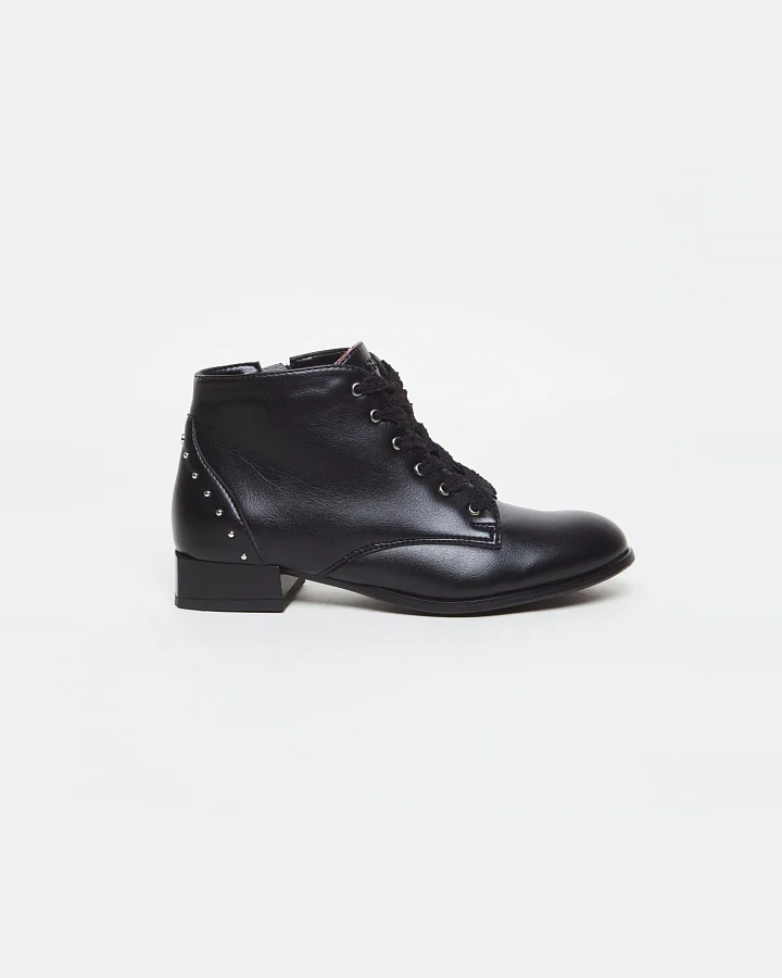 AGAZI Damen vegan Stiefel Alex Schwarz
