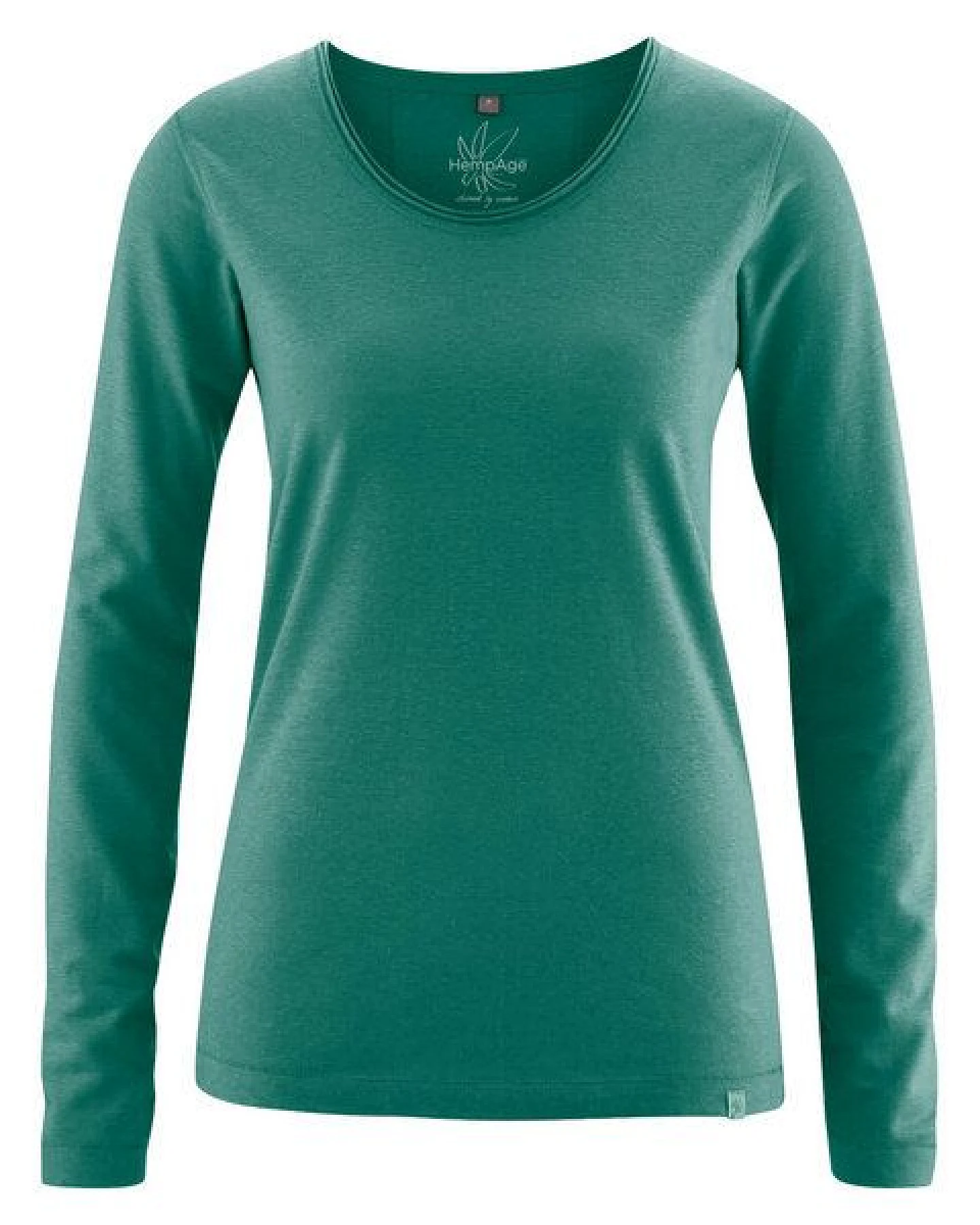 HempAge Damen Langarm-Shirt Lene Hanf/Bio-Baumwolle – Ansicht 3
