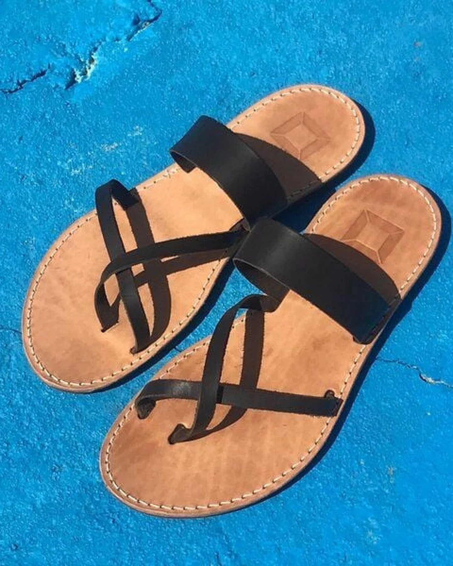 SORBAS '23 Leder Sandalen Sandaletten – Ansicht 2