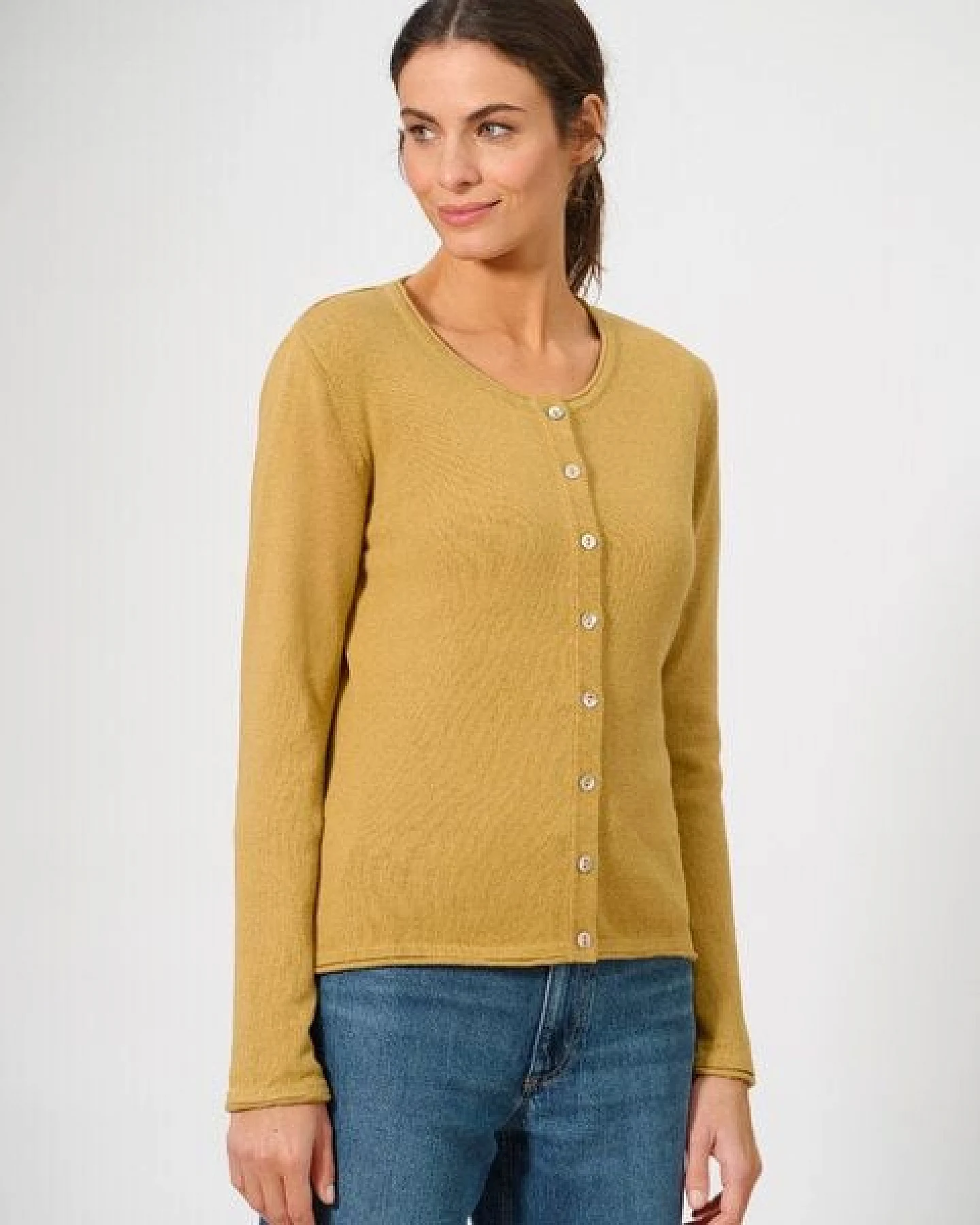 HempAge Damen Cardigan Carina – Ansicht 2