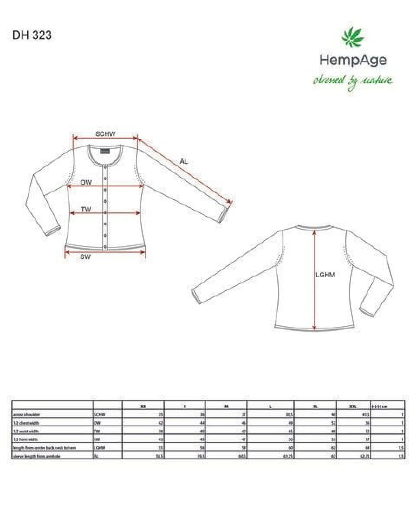 HempAge Damen Cardigan Carina – Ansicht 2