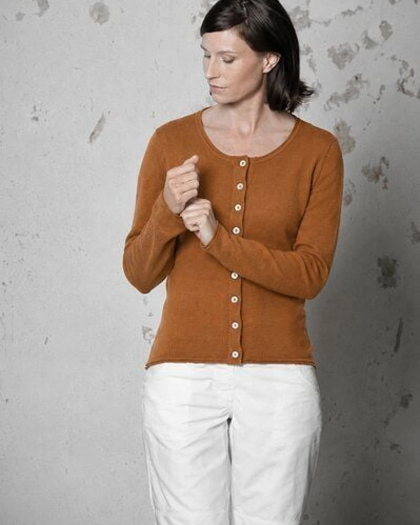 HempAge Damen Cardigan Carina – Ansicht 2