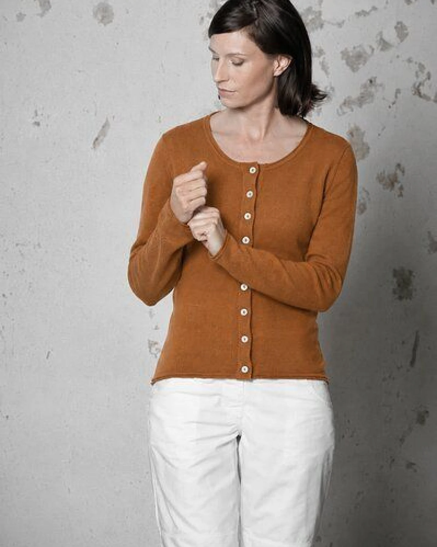 HempAge Damen Cardigan Carina – Ansicht 2