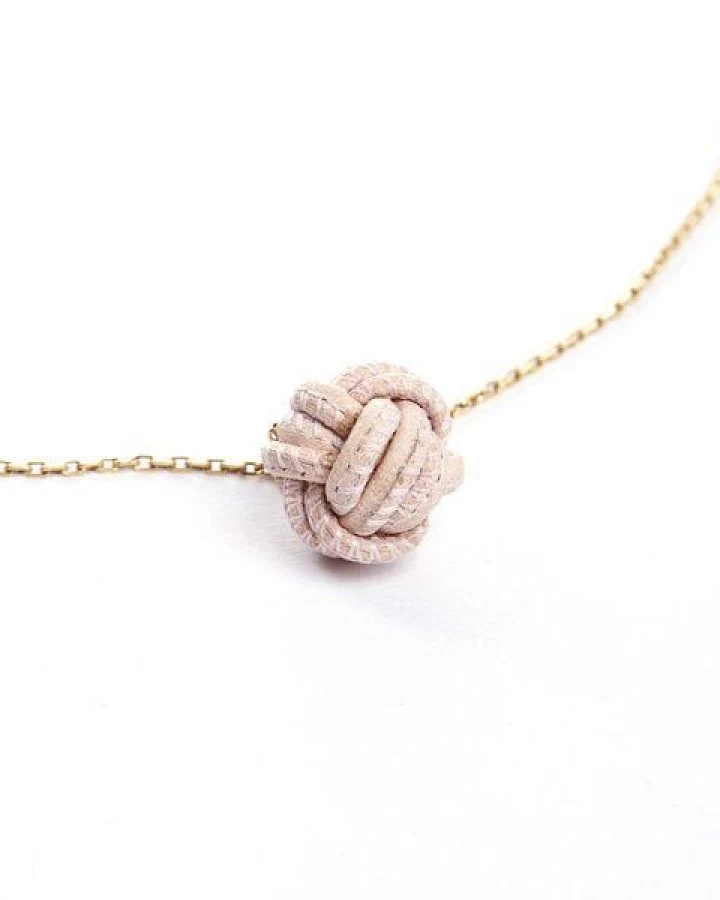 Royal Blush Fist Necklace Mini