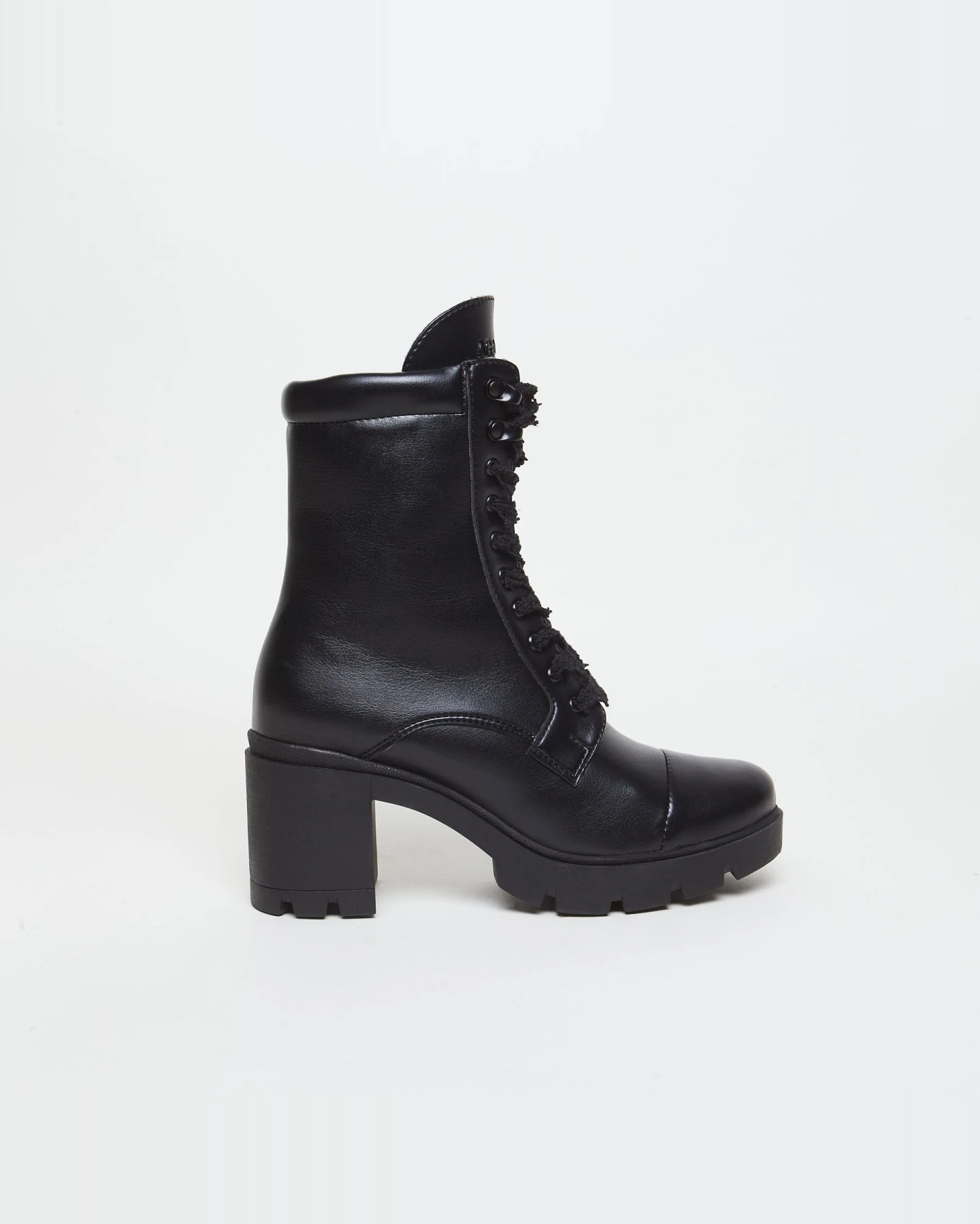 AGAZI Damen vegan Stiefel Aga Schwarz – Ansicht 2