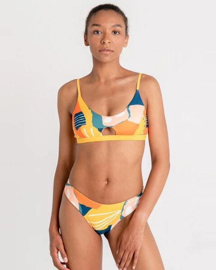 boochen Bikini Top Diani - Wendbares Surf Bikini-Oberteil - Print