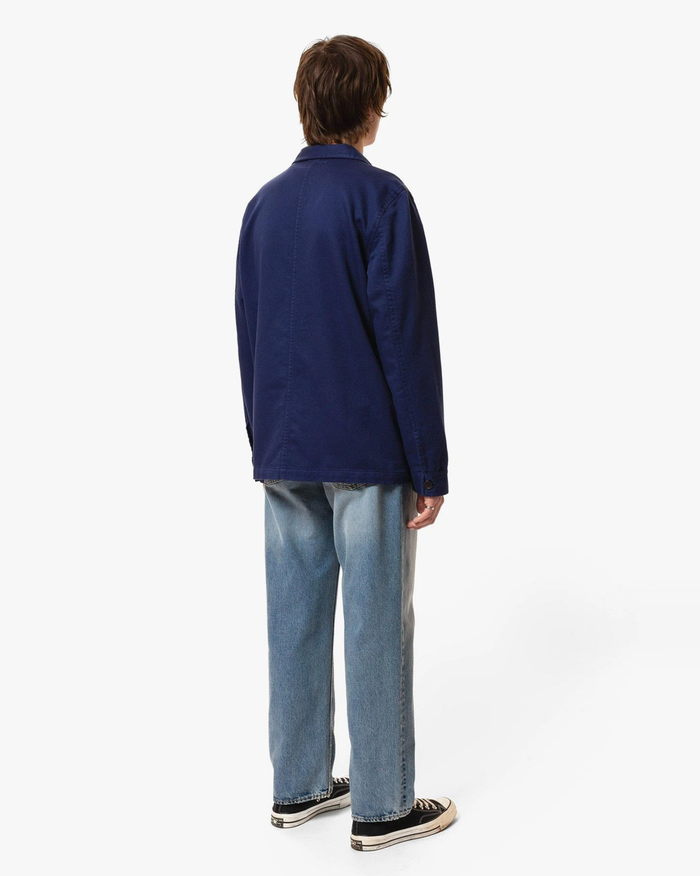 Jacke Barney Worker Blau – Ansicht 2