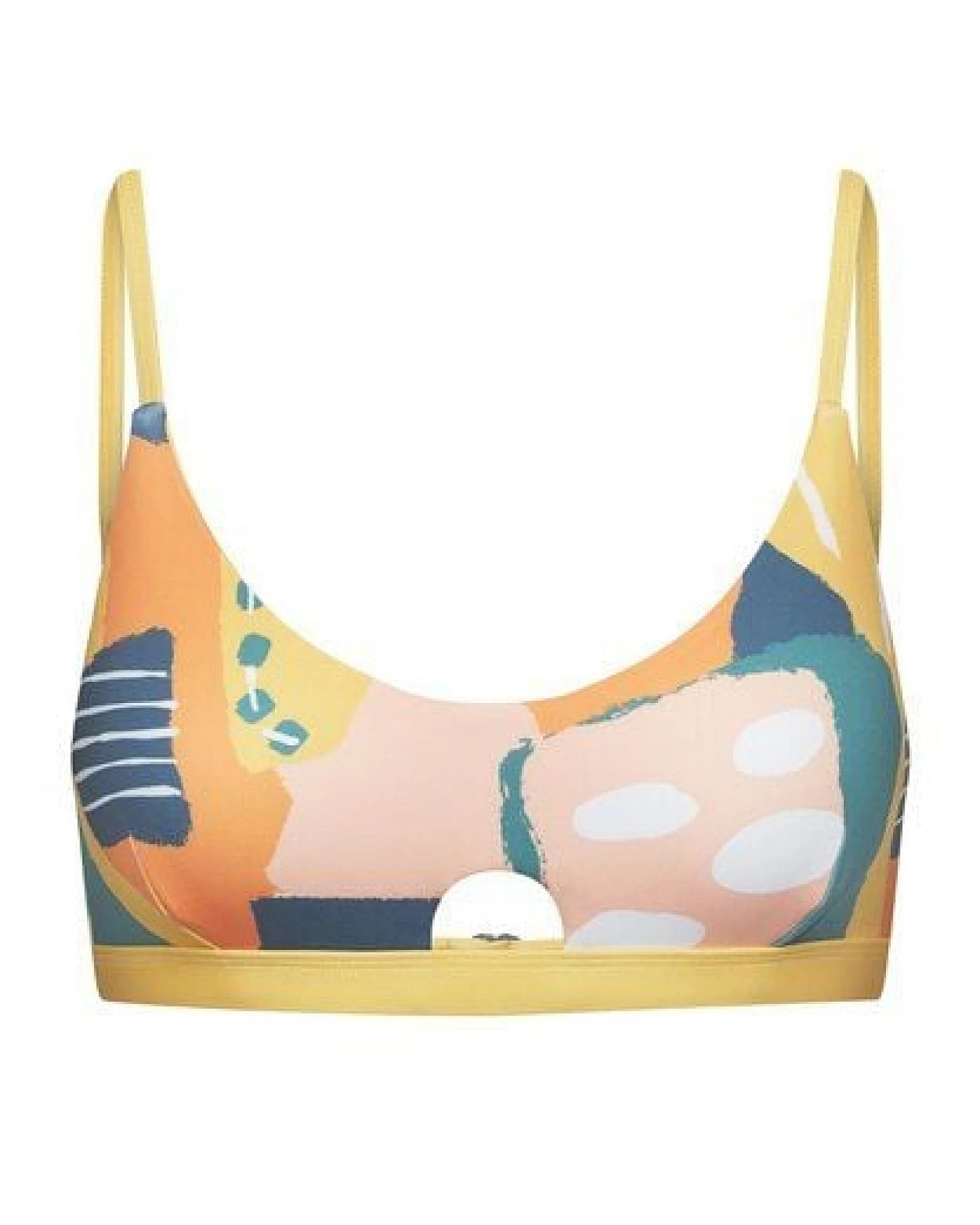 boochen Bikini Top Diani - Wendbares Surf Bikini-Oberteil - Print – Ansicht 4