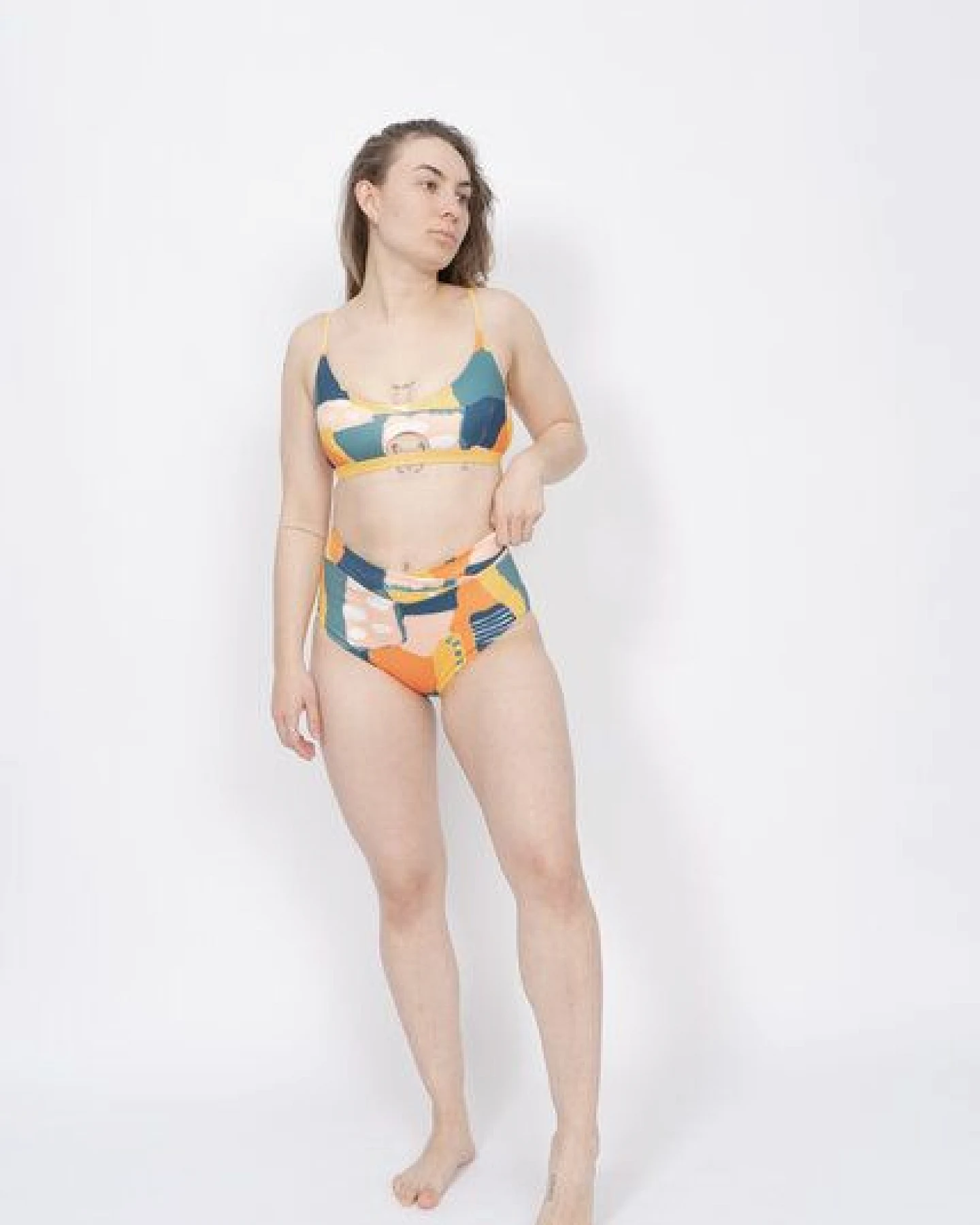boochen Bikini Slip Diani - Wendbares Surf Bikini-Unterteil – Ansicht 4