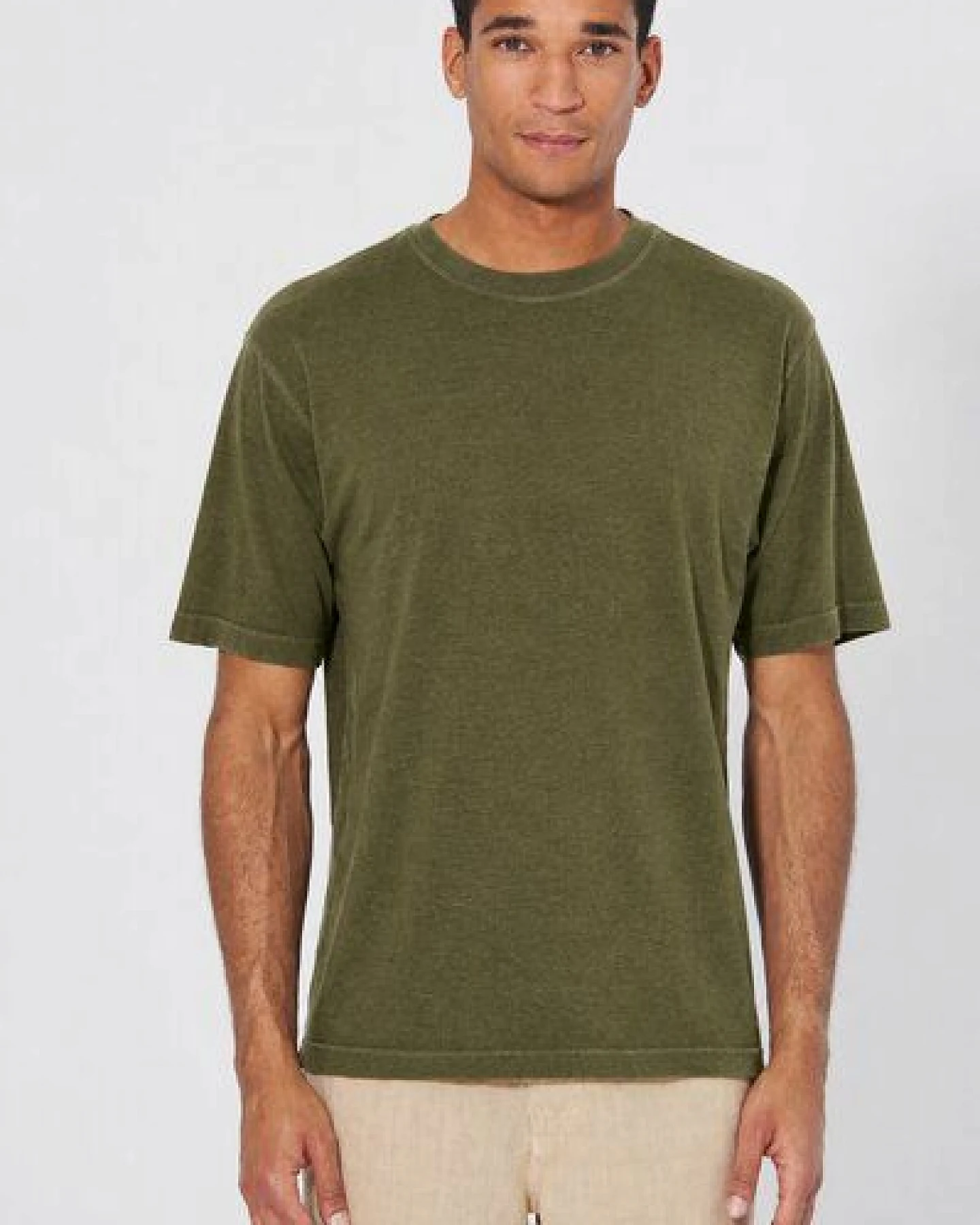 HempAge Herren T-Shirt Ottfried Hanf/Bio-Baumwolle – Ansicht 2