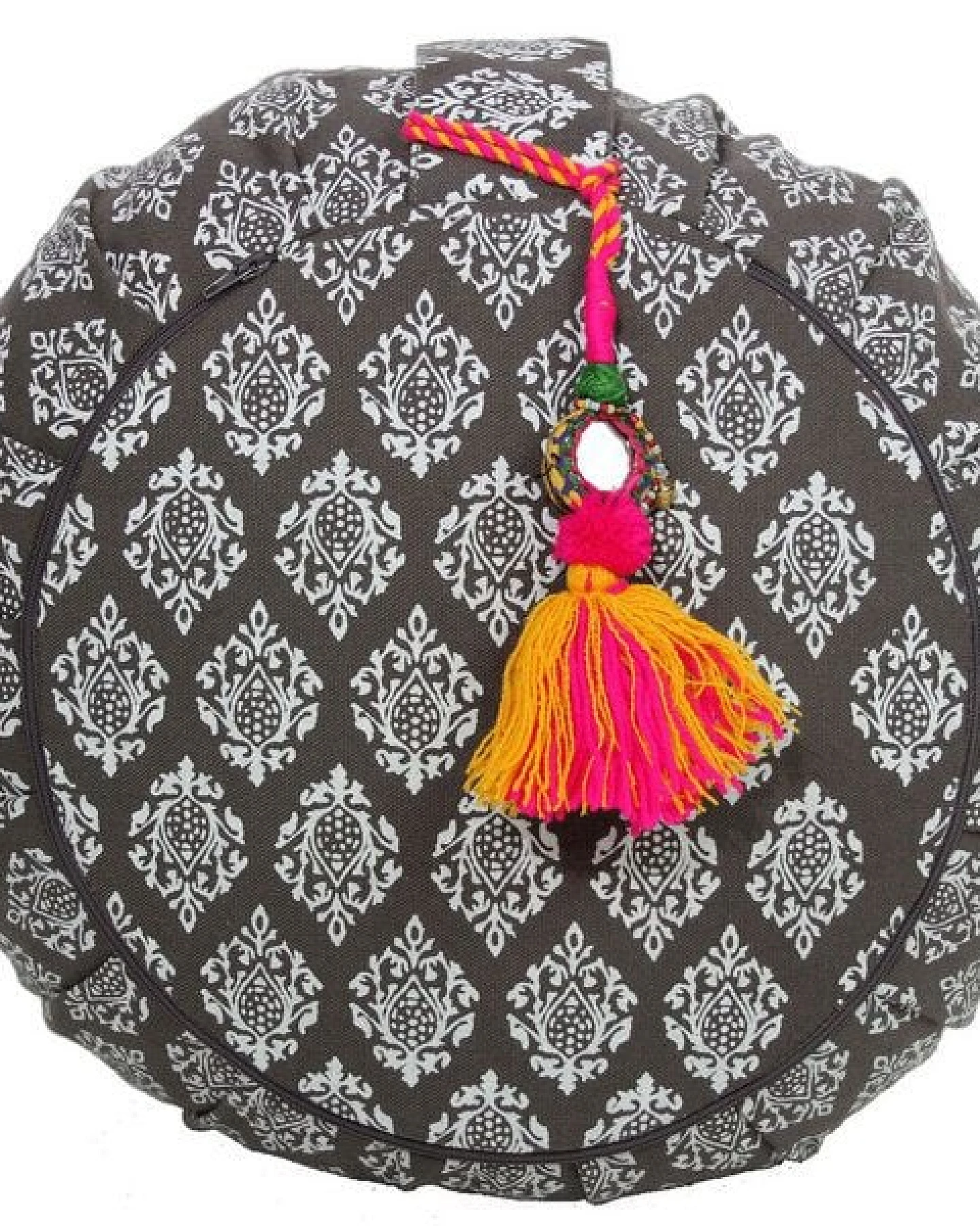Meditationskissen RAJA-ZAFU Lotus Design® - Bio-Buchweizenschalen – Ansicht 3