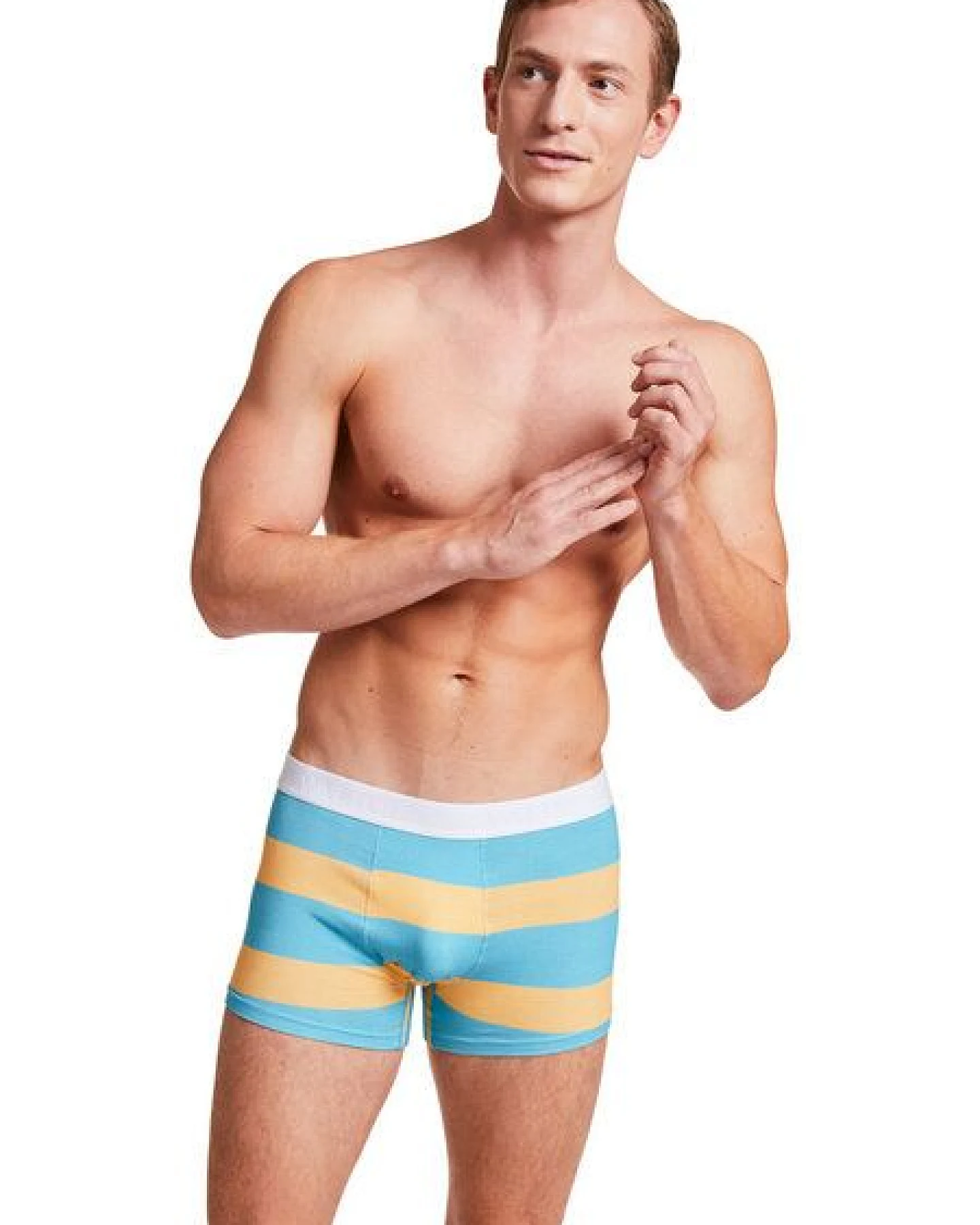 VATTER Trunk Short "Tight Tim"Block Stripes – Ansicht 3