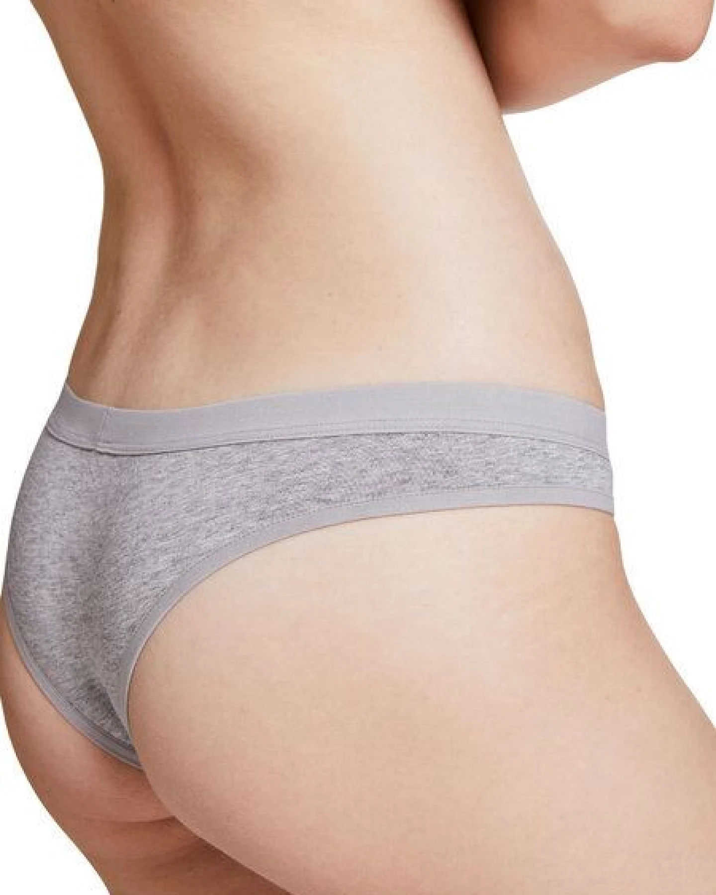 VATTER Brazilian Slip „Little Lucy“ Grey Melange – Ansicht 4