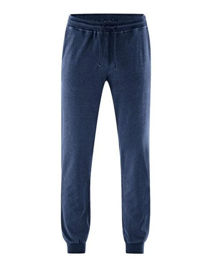 HempAge Herren Freizeithose mit elastischem Bund Hanf/Bio-Baumwolle