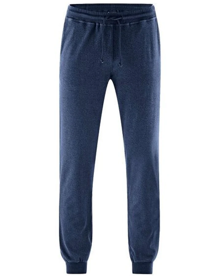 HempAge Herren Freizeithose mit elastischem Bund Hanf/Bio-Baumwolle