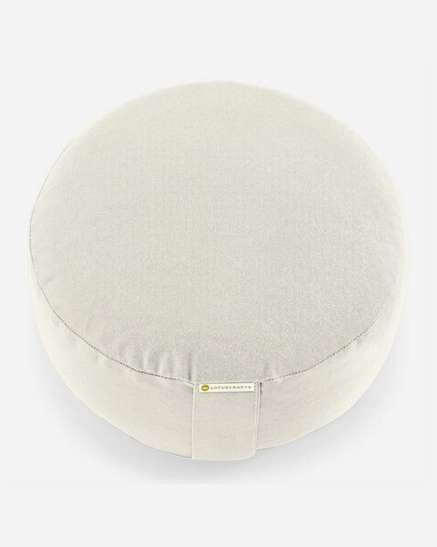 Lotuscrafts Yogakissen Lotus - Sitzhöhe 15cm - ohne Bestickung - GOTS zertifiziert – Ansicht 2
