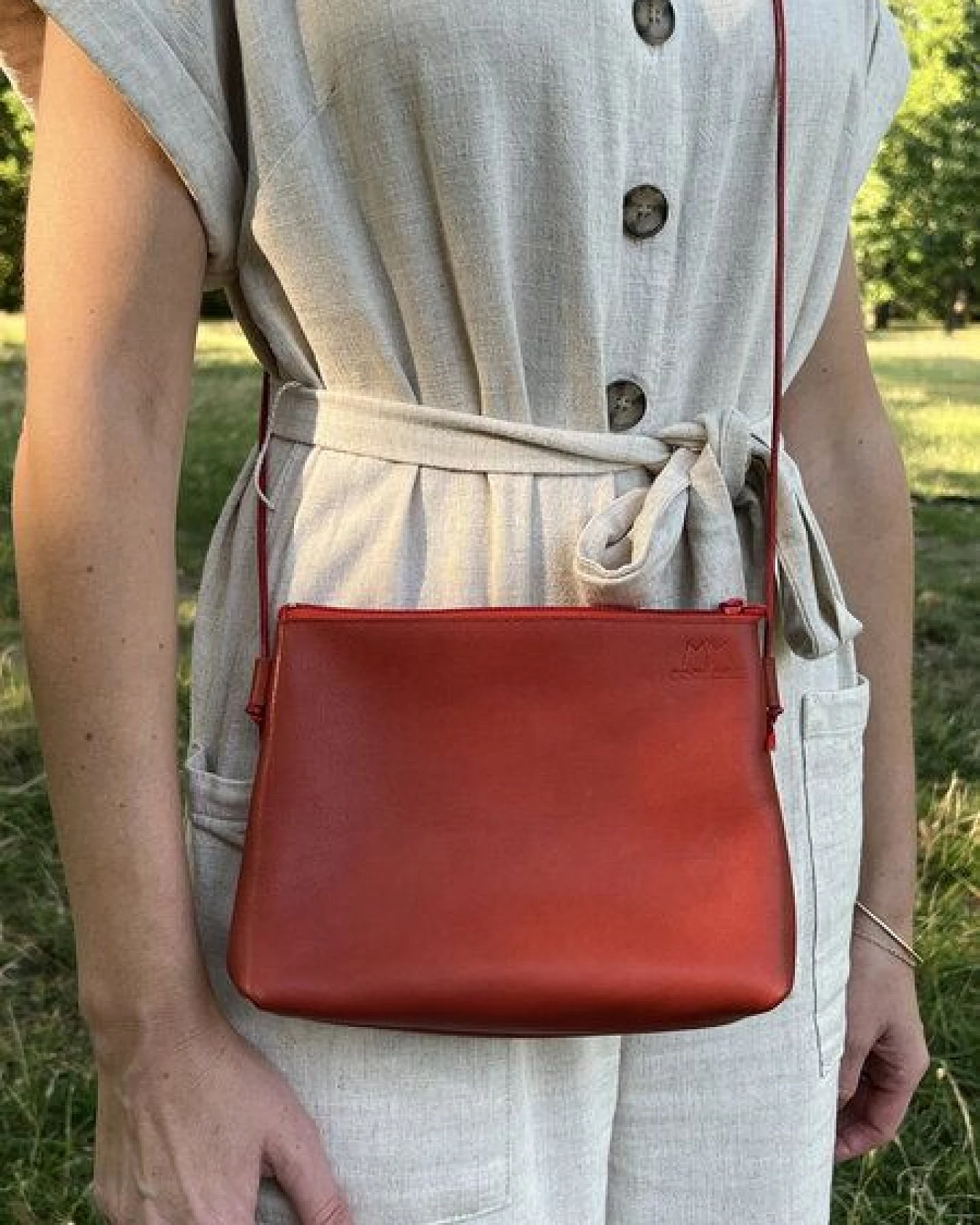 monday market Ledertasche Stine – Ansicht 2