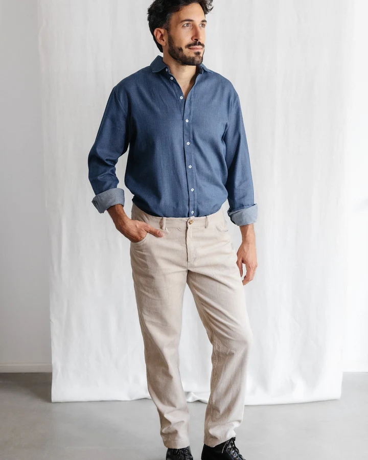 Jyoti Fair Works Herren vegan Hose Prakrit Beige