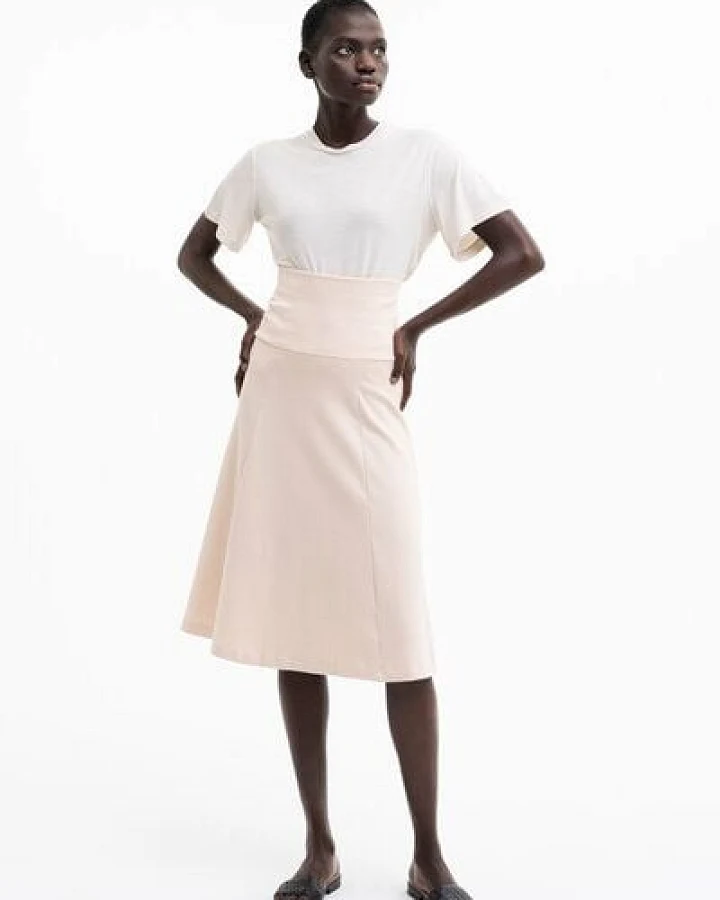 SHIPSHEIP Circle Skirt - Damen Rock aus Bio-Baumwoll Mix