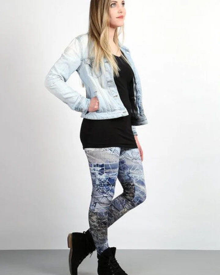 Die rote Zora Leggins Crushed Ice