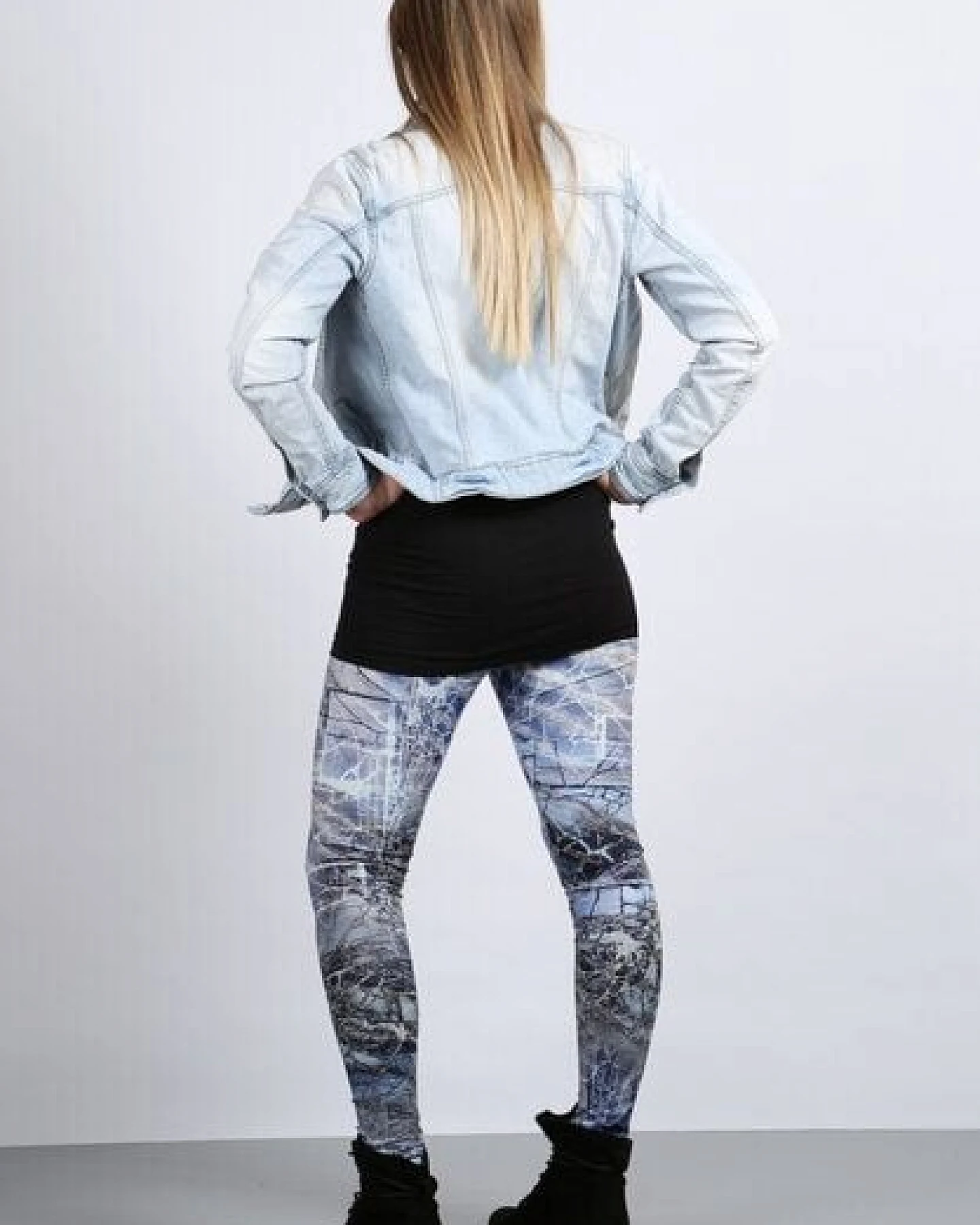 Die rote Zora Leggins Crushed Ice – Ansicht 2