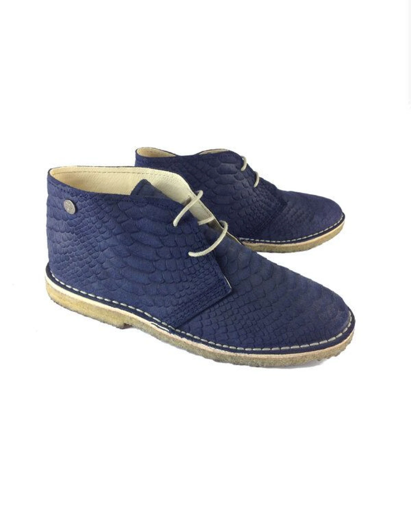 Jonnys Desert Boots mit Schlangenprägung – Ansicht 2
