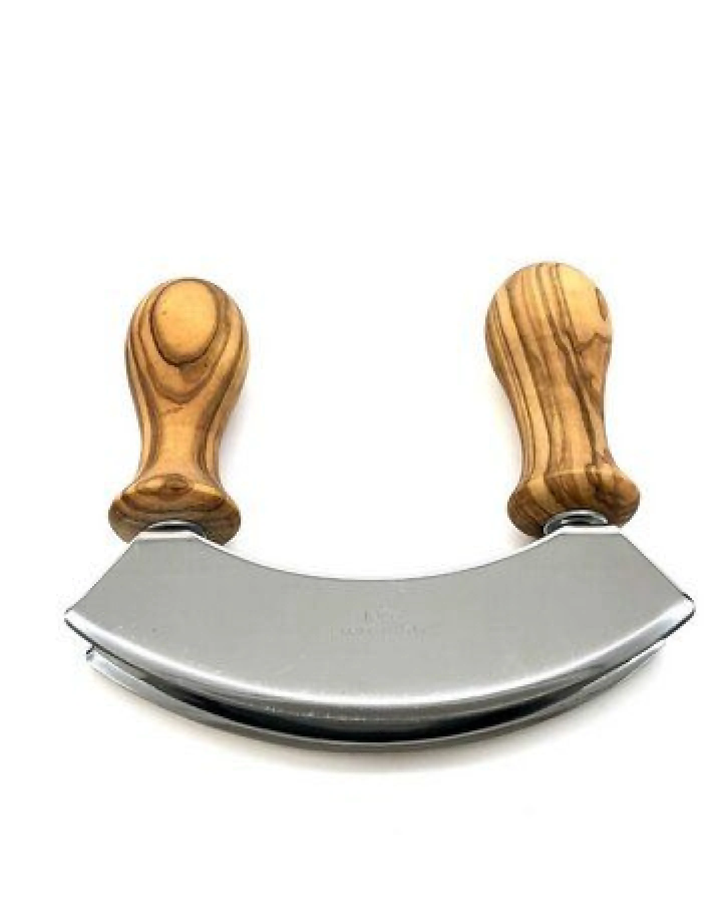 Olivenholz erleben Wiegemesser DESIGN mit Olivenholz-Griffen – Ansicht 2