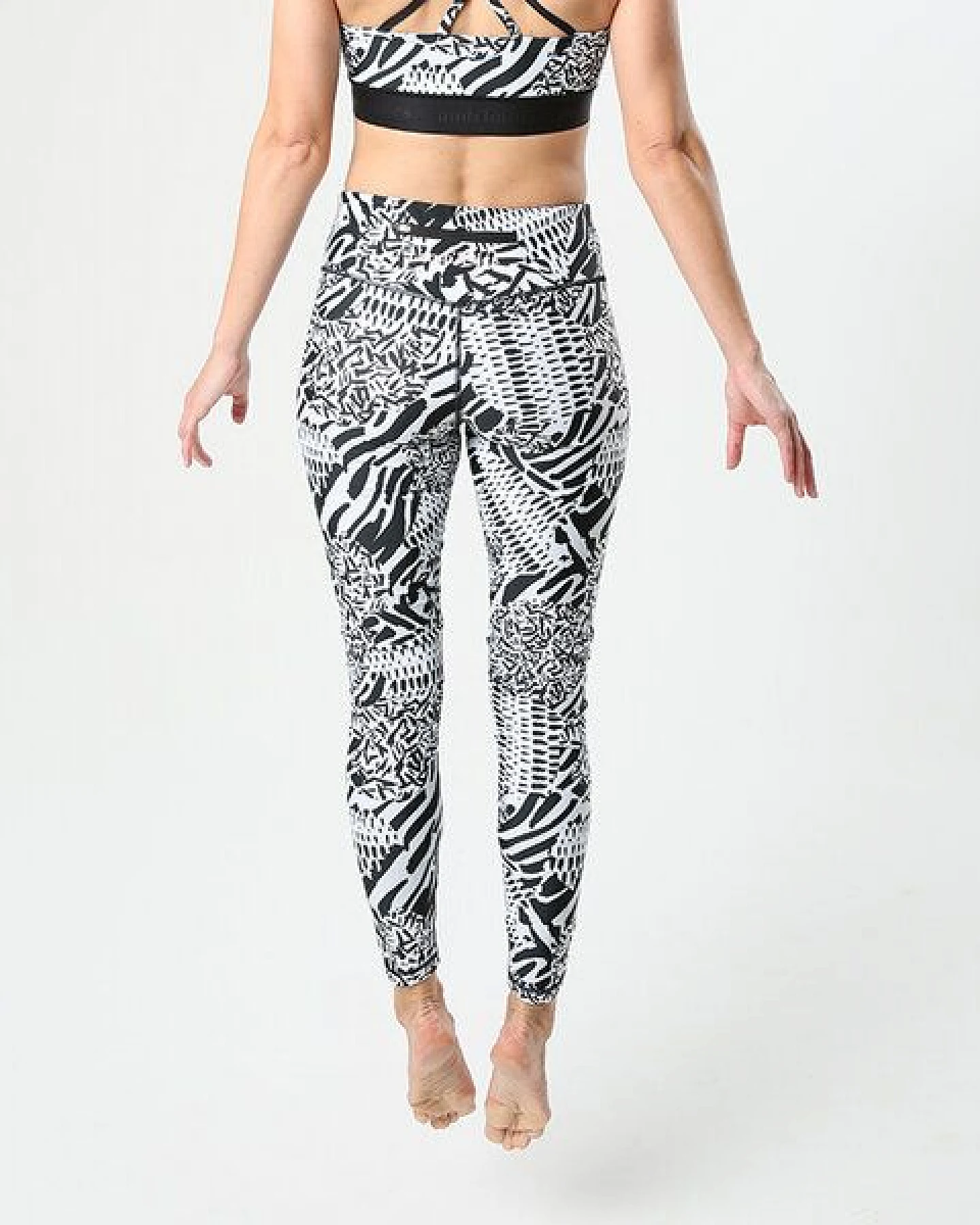 Ambiletics Yoga Leggings – ZEBRA ZOOM – Ansicht 3