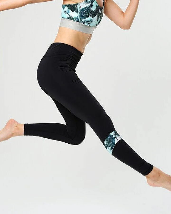 Ambiletics Yoga Leggings – Power Leggings Tropical Tension